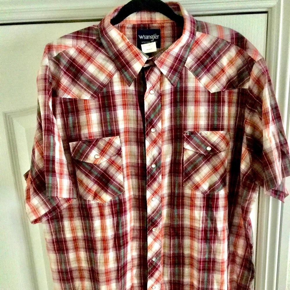 Wrangler Pearl Snap short sleeve Shirt